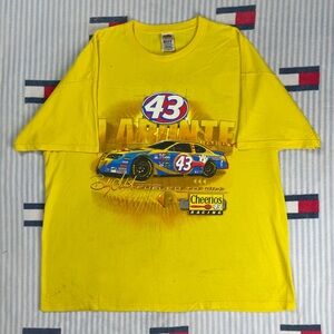 Vintage Cheerios Racing NASCAR Bobby Labonte double sided short sleeve shirt